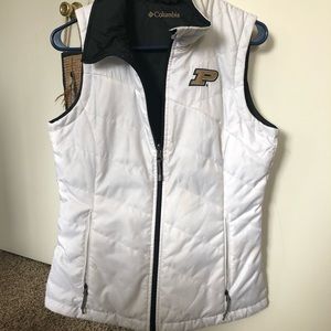 Columbia reversible Purdue vest